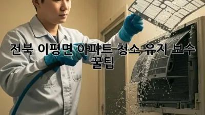 🏡 전북 이평면 아파트 청소 유지 보수 꿀팁! ✨